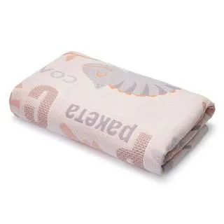 Детский плед из муслина 200х150 Веселый алфавит рельефный Детский плед из муслина 200х150 Веселый алфавит рельефный