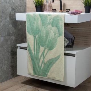 Cleanelly – Полотенце махровое Нежные тюльпаны 50х90, Cleanelly – Полотенце махровое Нежные тюльпаны 50х90,