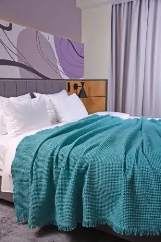 Плед Трепет 170x130 с бахромой Плед Трепет 170x130 с бахромой