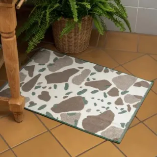 Cleanelly – Коврик для ног 50х70 махровый La mia casa, Cleanelly – Коврик для ног 50х70 махровый La mia casa,