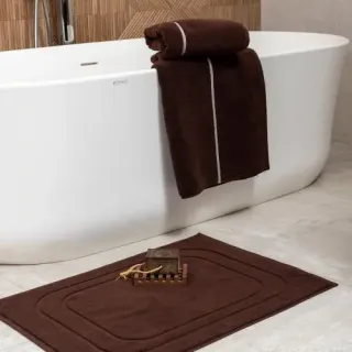 Cleanelly – Коврик для ног 50х70 махровый Основа комфорта, Cleanelly – Коврик для ног 50х70 махровый Основа комфорта,