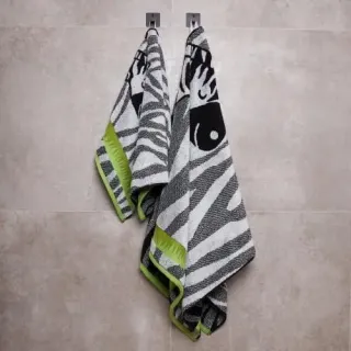 Полотенце махровое Поющие зебры с петелькой Полотенце махровое Поющие зебры с петелькой