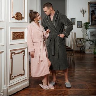 Халат махровый Современный винтаж женский Халат махровый Современный винтаж женский