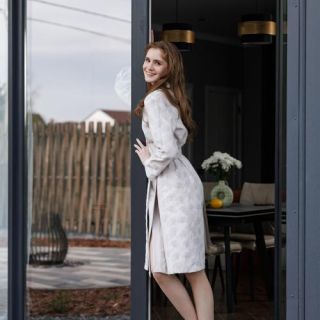 Халат гладкотканый Радость жизни женский Халат гладкотканый Радость жизни женский