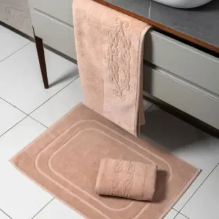 Cleanelly – Коврик для ног 50х70 махровый Base del comfort, бежевый Cleanelly – Коврик для ног 50х70 махровый Base del comfort, бежевый