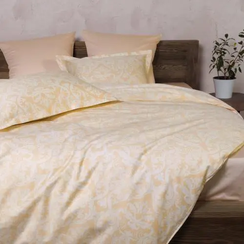 Cleanelly – Комплект постельного белья АКАНТ в подарочной упаковке , размер 1,5 спальное, 2 спальное, Дуэт, Евро