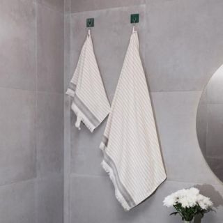 Cleanelly – Полотенце махровое одностороннее Gioia di vivere с петелькой, молочный Cleanelly – Полотенце махровое одностороннее Gioia di vivere с петелькой, молочный