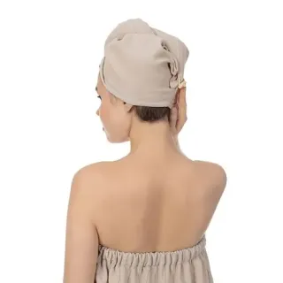 Комплект для сауны Здоровый дух (парео + чалма) женский Комплект для сауны Здоровый дух (парео + чалма) женский