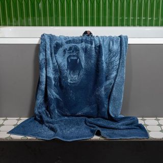 Полотенце махровое Сильный медведь 100х150 Полотенце махровое Сильный медведь 100х150