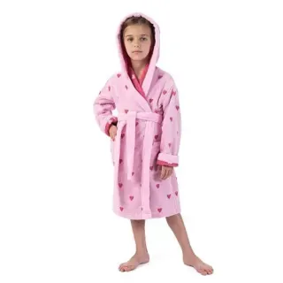 Халат махровый детский Счастливый ребенок с капюшоном Халат махровый детский Счастливый ребенок с капюшоном