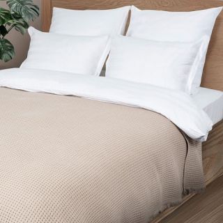 Плед жаккардовый Текстурный с бахромой Плед жаккардовый Текстурный с бахромой