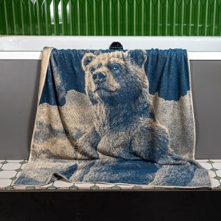 Полотенце махровое Храбрый медведь 100х150 Полотенце махровое Храбрый медведь 100х150