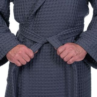 Халат вафельный Основа комфорта универсальный с капюшоном (рельефный) Халат вафельный Основа комфорта универсальный с капюшоном (рельефный)