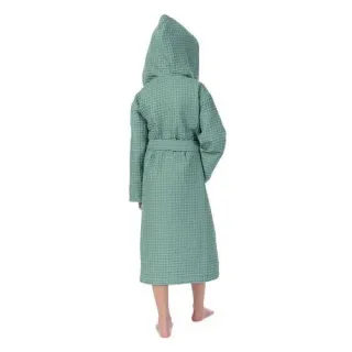 Халат вафельный детский Радость с капюшоном Халат вафельный детский Радость с капюшоном
