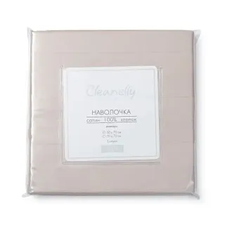 Cleanelly – Наволочка с ушками 50х70 Полоса роскоши (сатин), размер 50Х70 Cleanelly – Наволочка с ушками 50х70 Полоса роскоши (сатин), размер 50Х70