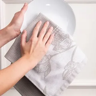 Cleanelly – Полотенце вафельное Идиллия 50х70, Cleanelly – Полотенце вафельное Идиллия 50х70,