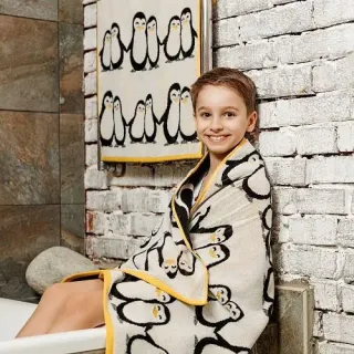 Полотенце махровое Пингвины Полотенце махровое Пингвины