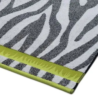 Полотенце махровое Поющие зебры с петелькой Полотенце махровое Поющие зебры с петелькой