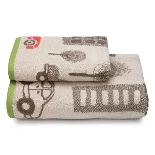 Полотенце махровое Атмосфера города с петелькой Полотенце махровое Атмосфера города с петелькой