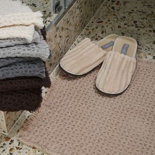 Cleanelly – Коврик для ванной комнаты рельефный , бежевый Cleanelly – Коврик для ванной комнаты рельефный , бежевый