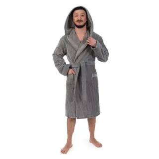 Халат махровый Моя гармония мужской c капюшоном Халат махровый Моя гармония мужской c капюшоном
