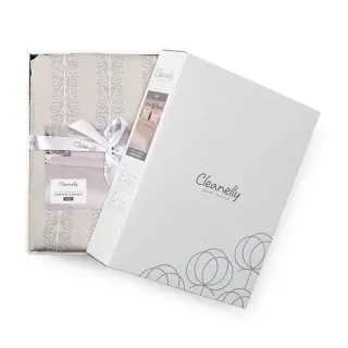 Cleanelly – Комплект постельного белья Нежное облако в подарочной упаковке, размер Дуэт, Евро Cleanelly – Комплект постельного белья Нежное облако в подарочной упаковке, размер Дуэт, Евро