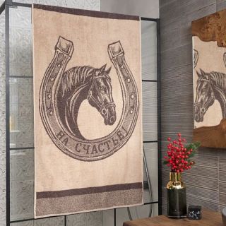 Cleanelly – Полотенце махровое Счастливый символ, Cleanelly – Полотенце махровое Счастливый символ,