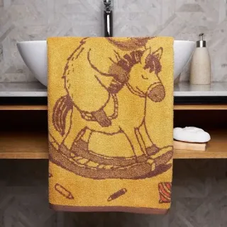 Полотенце махровое Непослушный капибара с петелькой Полотенце махровое Непослушный капибара с петелькой