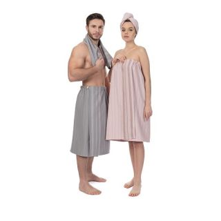 Комплект для сауны Здоровый дух (килт + полотенце) мужской Комплект для сауны Здоровый дух (килт + полотенце) мужской