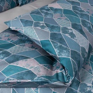 Cleanelly – Комплект постельного белья Витраж в подарочной упаковке , размер Дуэт, 2 спальное, Евро Cleanelly – Комплект постельного белья Витраж в подарочной упаковке , размер Дуэт, 2 спальное, Евро