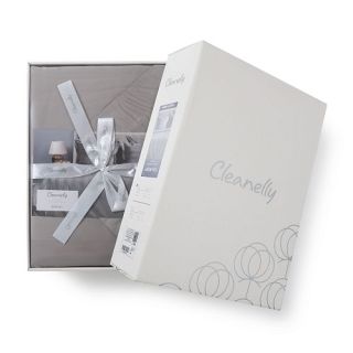 Cleanelly – Комплект постельного белья Жемчуг в подарочной упаковке, размер Дуэт, Евро Cleanelly – Комплект постельного белья Жемчуг в подарочной упаковке, размер Дуэт, Евро