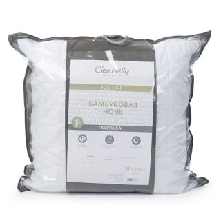Cleanelly – Подушка с бортиком 70х70 БАМБУКОВАЯ НОЧЬ (полиэфирное волокно) , размер 70Х70 Cleanelly – Подушка с бортиком 70х70 БАМБУКОВАЯ НОЧЬ (полиэфирное волокно) , размер 70Х70