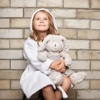 Халат махровый детский Мое сокровище с капюшоном Халат махровый детский Мое сокровище с капюшоном