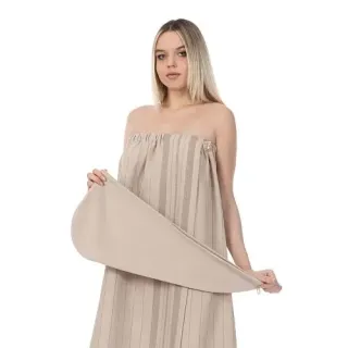 Комплект для сауны Здоровый дух (парео + чалма) женский Комплект для сауны Здоровый дух (парео + чалма) женский