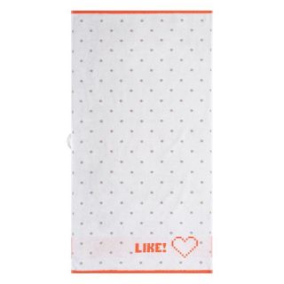 Полотенце махровое Горячее сердце с петелькой Полотенце махровое Горячее сердце с петелькой