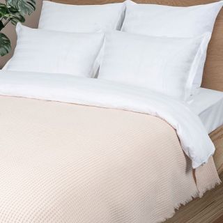 Плед жаккардовый Текстурный с бахромой Плед жаккардовый Текстурный с бахромой