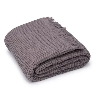 Плед Прикосновение 180x140 с бахромой Плед Прикосновение 180x140 с бахромой