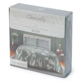 Cleanelly – Комплект постельного белья АВГУСТИНА, размер 1,5 спальное, 2 спальное, Дуэт, Евро Cleanelly – Комплект постельного белья АВГУСТИНА, размер 1,5 спальное, 2 спальное, Дуэт, Евро