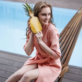 Халат вафельный Радость жизни женский Халат вафельный Радость жизни женский