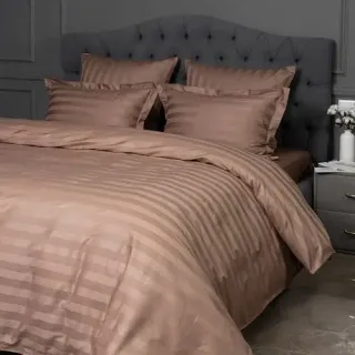 Cleanelly – Пододеяльник Big Stripe (сатин), размер Полуторный, Двуспальный, Евро Cleanelly – Пододеяльник Big Stripe (сатин), размер Полуторный, Двуспальный, Евро