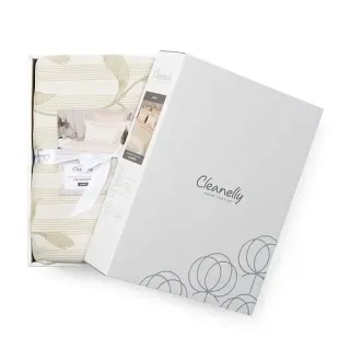 Cleanelly – Комплект постельного белья Комфорт в подарочной упаковке, размер Дуэт, Евро Cleanelly – Комплект постельного белья Комфорт в подарочной упаковке, размер Дуэт, Евро