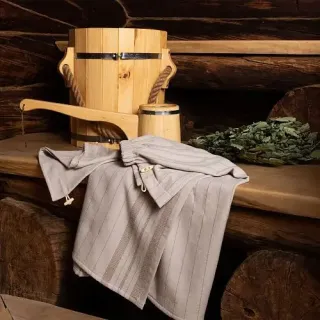 Комплект для сауны Здоровый дух (парео + чалма) женский Комплект для сауны Здоровый дух (парео + чалма) женский