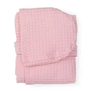 Халат вафельный детский Радость с капюшоном Халат вафельный детский Радость с капюшоном