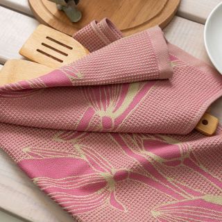 Cleanelly – Полотенце вафельное Магнолия в цвету 50х70, Cleanelly – Полотенце вафельное Магнолия в цвету 50х70,