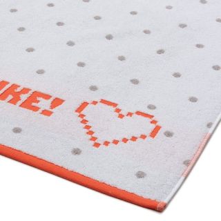 Полотенце махровое Горячее сердце с петелькой Полотенце махровое Горячее сердце с петелькой