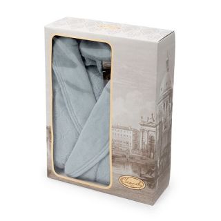 Халат махровый Венецианскиие мотивы унисекс в подарочной коробке Халат махровый Венецианскиие мотивы унисекс в подарочной коробке