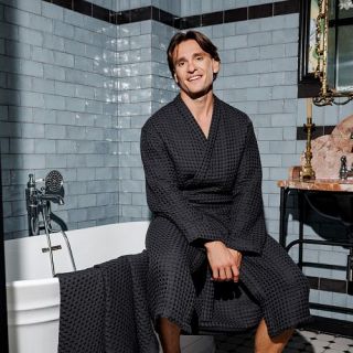 Халат вафельный На максимум мужской (рельефный) Халат вафельный На максимум мужской (рельефный)