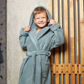 Халат махровый детский Мое сокровище с капюшоном Халат махровый детский Мое сокровище с капюшоном