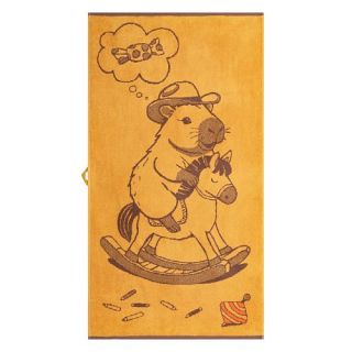 Полотенце махровое Непослушный капибара с петелькой Полотенце махровое Непослушный капибара с петелькой