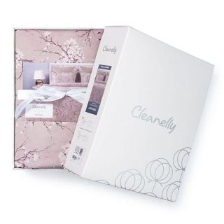 Cleanelly – Комплект постельного белья Серенада в подарочной упаковке, размер Евро, 1,5 спальное, 2 спальное, Дуэт Cleanelly – Комплект постельного белья Серенада в подарочной упаковке, размер Евро, 1,5 спальное, 2 спальное, Дуэт